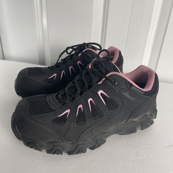 Thorogood Women’s Black Crosstrex Safety Toe Work Hiking Outdoor Boots Sz 9 EUC - Picture 3 of 8